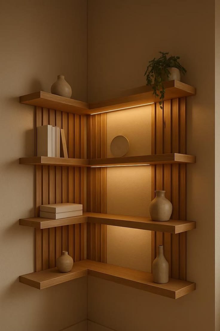 House Corner, Wooden Decor