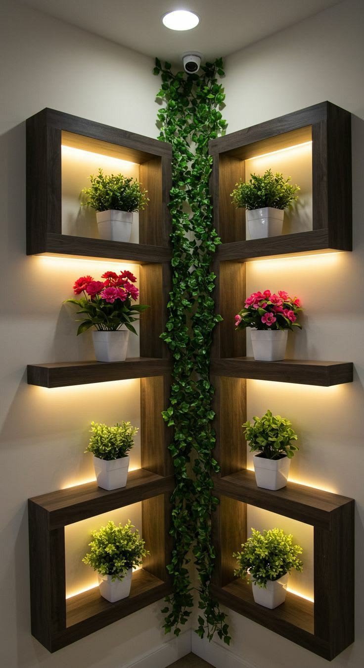 House Corner, Wooden Decor